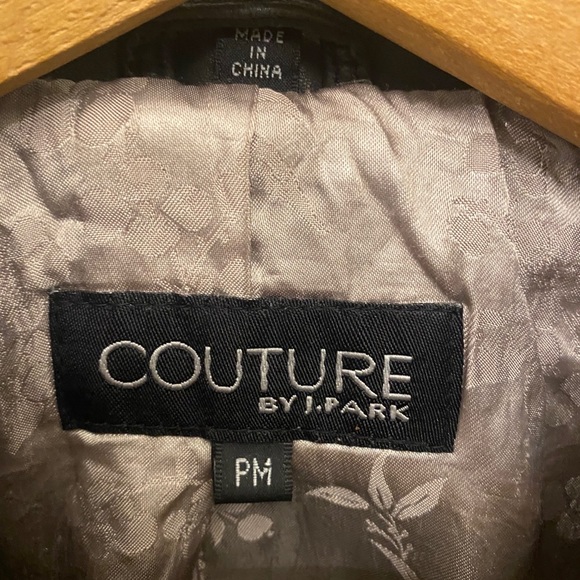 Couture by J.Park Lamb Leather Coat - Picture 2 of 5